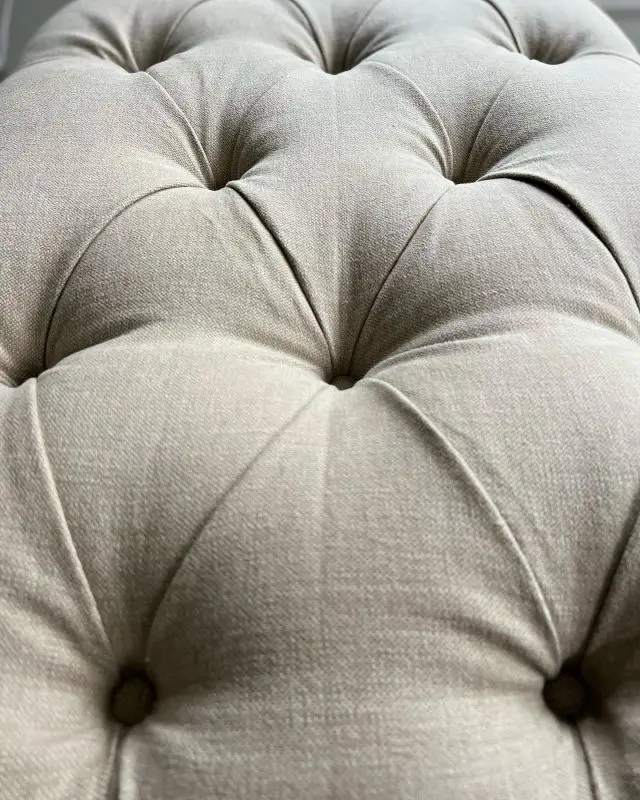 Deep buttoning or focaccia dough?